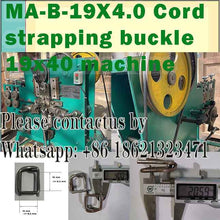 Carregar imagem no visualizador da galeria, cord-strap-buckle-19-mm-can-be-produced-directly-from-iron-wire-galvanized
