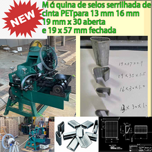 Load image into Gallery viewer, Selos para fitas de poliéster PET (VENDER MÁQUINA)