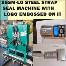 Cargar imagen en el visor de la galería, 114P push seal for steel strapping with logo (Whatsapp: +86 18621323471)