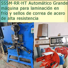 Загрузить изображение в средство просмотра галереи, Máquina de sellado de acero laminado en frío con desenrollador eléctrico