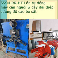 Carregar imagem no visualizador da galeria, Máy bọ sắt thép cán nguội với máy tháo cuộn điện