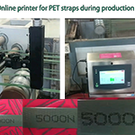 Load image into Gallery viewer, Online high speed pringer for  PET strap on the production line