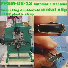 Load and play video in Gallery viewer, Automatic machine for making PP plastic packing strap clip