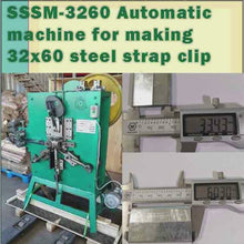Carregar e reproduzir vídeo no visualizador da galeria, 114P-Double-Notch-Push-Seal-32x60-for-Steel-Strapping (Whatsapp: +86 18621323471)