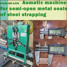 Carregar e reproduzir vídeo no visualizador da galeria, Automatic machine for making thread-on  steel seal