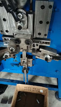 Carregar e reproduzir vídeo no visualizador da galeria, the steel strap seal 19 mm making machine with compamy logo for Kyrgyztan
