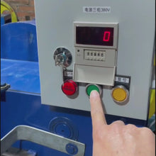 Carregar e reproduzir vídeo no visualizador da galeria, Sellos abiertos dentados para flejes de PET de 1/2"