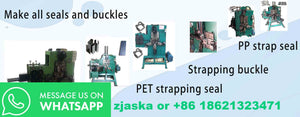 Steel-PET-PP-CordStrap-seal-clip-buckle-making-machines logo