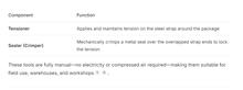 Load image into Gallery viewer, Steel strappinng tool tensioner plus sealer manual for 32 mm straps(for wholesale)