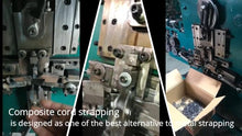Carregar e reproduzir vídeo no visualizador da galeria, Square shape  strapping buckle  making machine is shipped to South Africa again.mp4