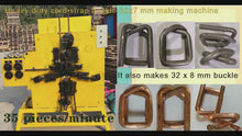 Carregar e reproduzir vídeo no visualizador da galeria, Offer 32 x 7 mm Corded Strap Buckle galvanized for wholesale only ( one pallet)