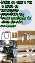 Carregar imagem no visualizador da galeria, Máquina de fazer fivela de 1/2 'de forma quadrada