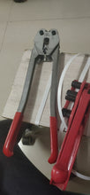Carregar imagem no visualizador da galeria, PP Strapping tool with tensioner and sealer for recycled PP straps