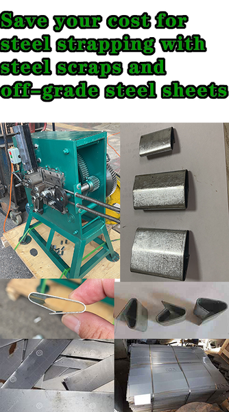 Save your cost for your steel strapping with steel scraps and off grade steel sheets