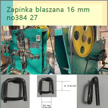 Load image into Gallery viewer, Zapinka blaszana 16 mm
