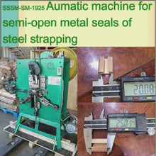गैलरी व्यूवर में वीडियो लोड करें और चलाएं, Thread-on steel stapping seals ( Whatsapp: +86 18621323471）
