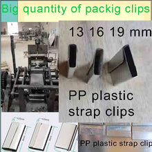 Carregar imagem no visualizador da galeria, PET Strapping Clips can be manufactured by the fast machine
