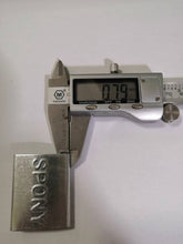 Carregar imagem no visualizador da galeria, Steel strapping clip 32 mm making machine with two logos in same machine
